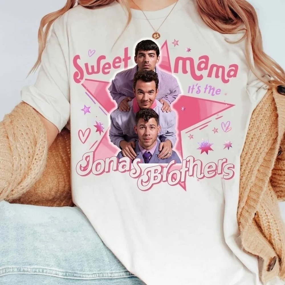 SWEET MAMA It's The Jonas Brothers T-Shirt, Jonas Brothers Shirt